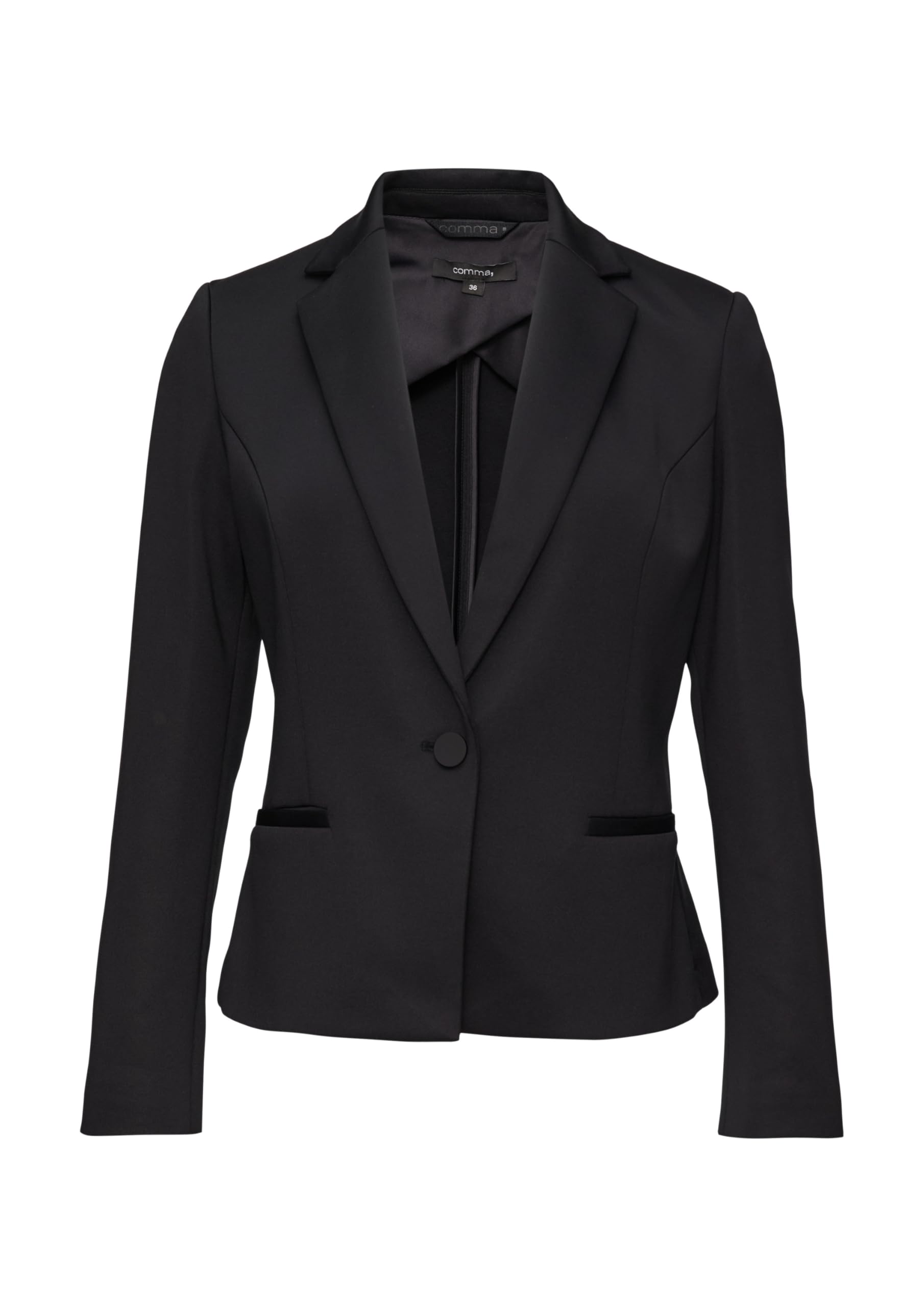comma-blazer-mit-halbfutter-damenblazer-tailliert-business image 3