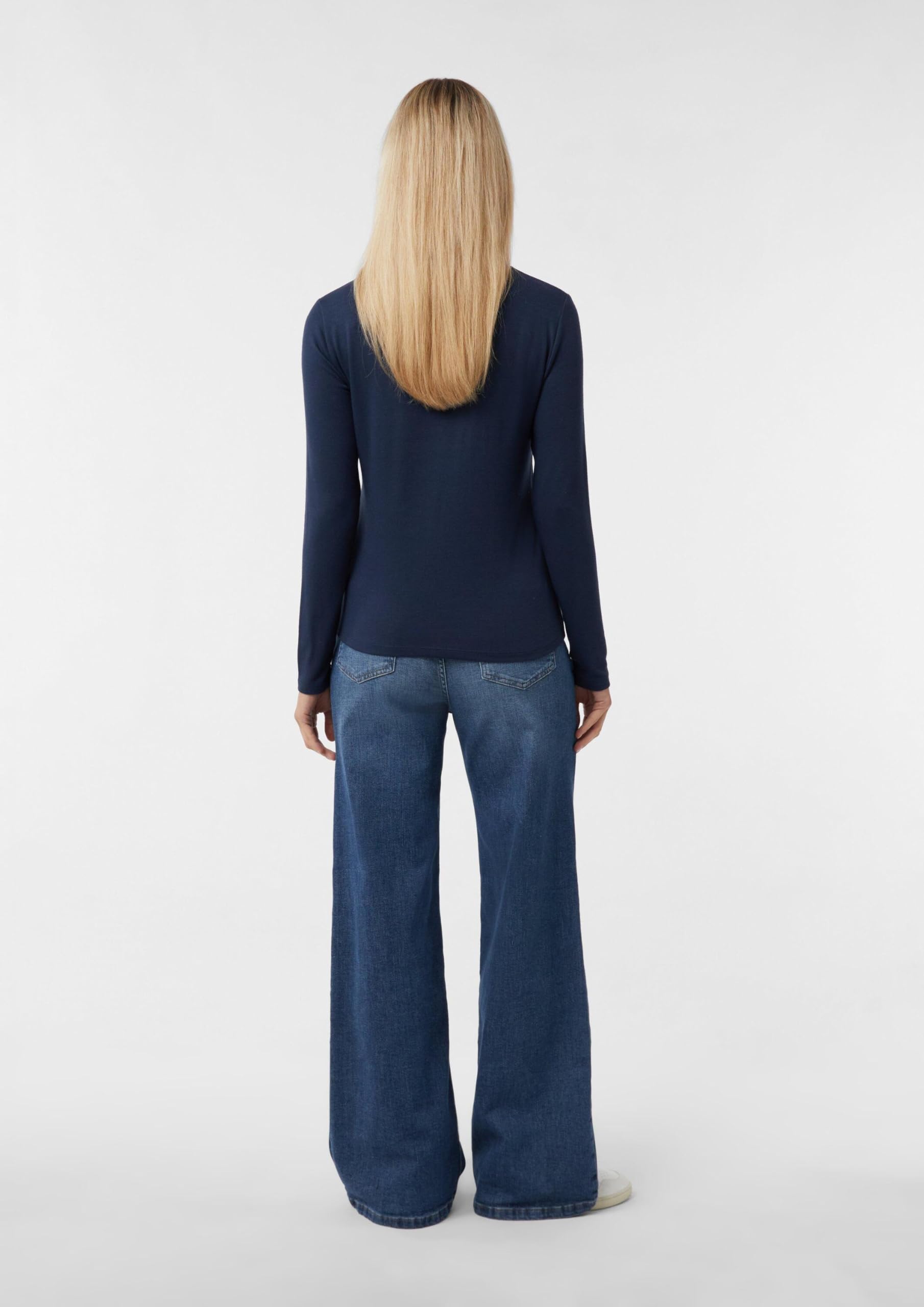 comma-langarmshirt-jersey-glitzer-lurex-gr-e-38 image 7