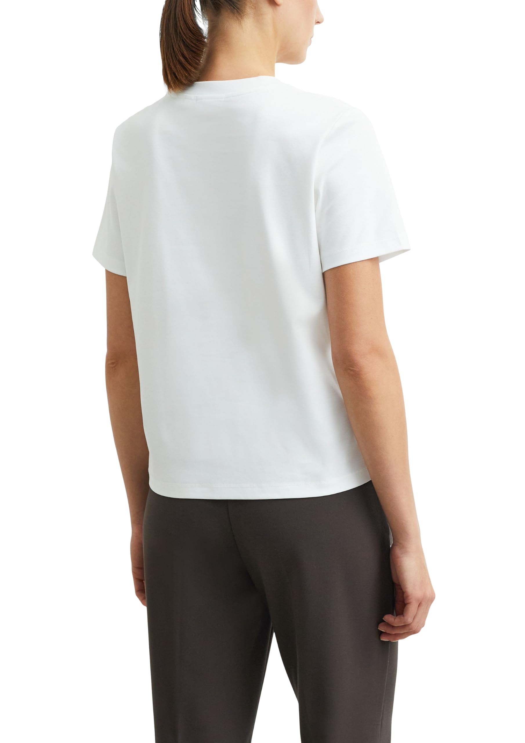 comma-tops-baumwoll-t-shirt-kurzarm-gr-e-40 image 2