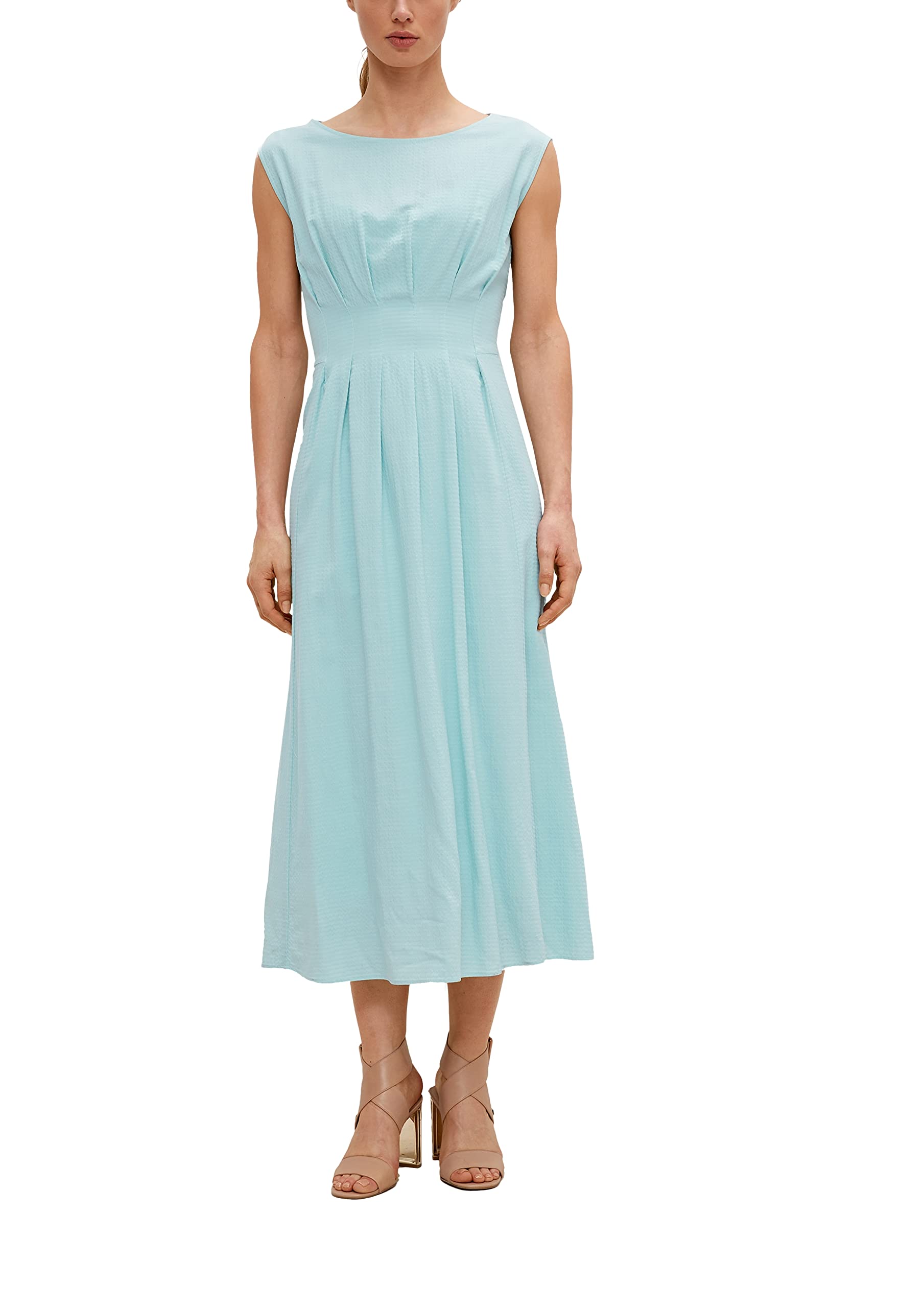 comma-kurz-kleid-beige-gr-40-raffdetail image 8