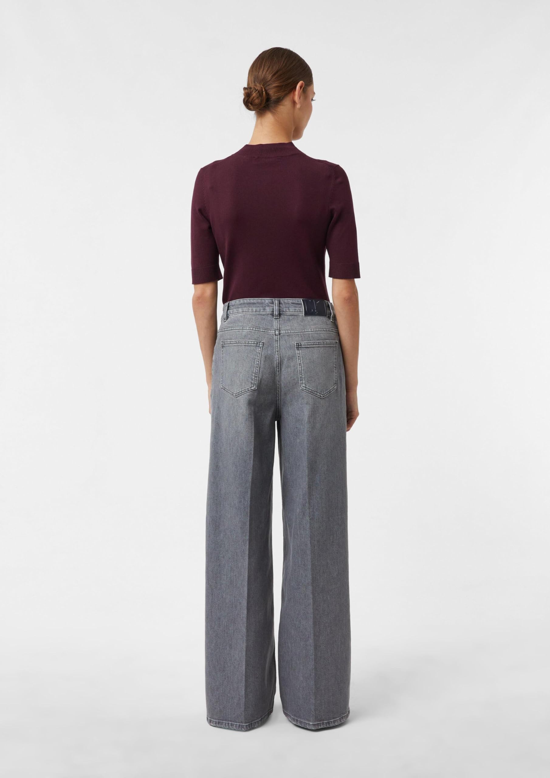 comma-high-rise-denim-wide-leg-jeans-gr-e-36-waschung image 8