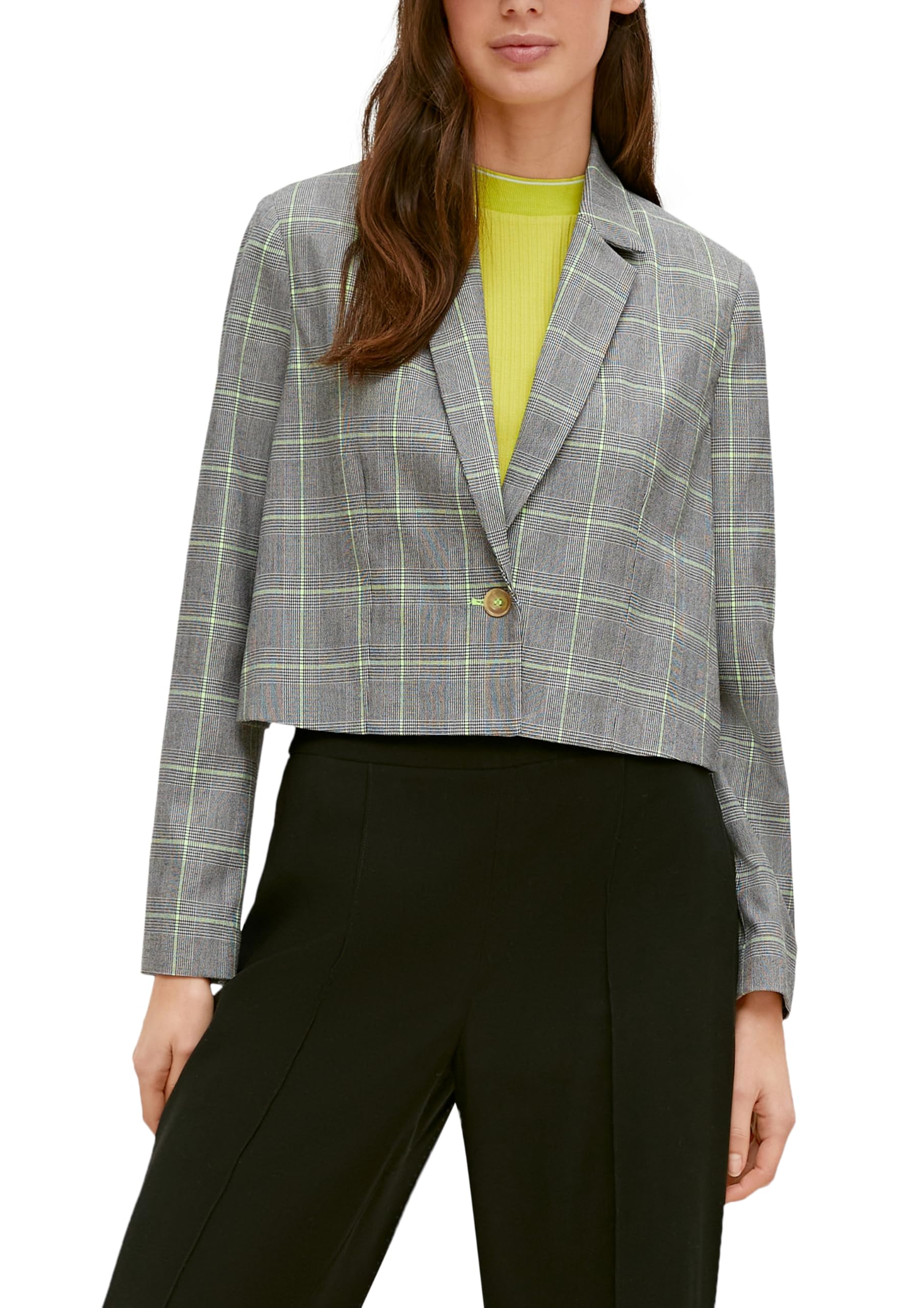 comma-blazers-blazer-damen-schiefergrau-gr-e-36 image 1