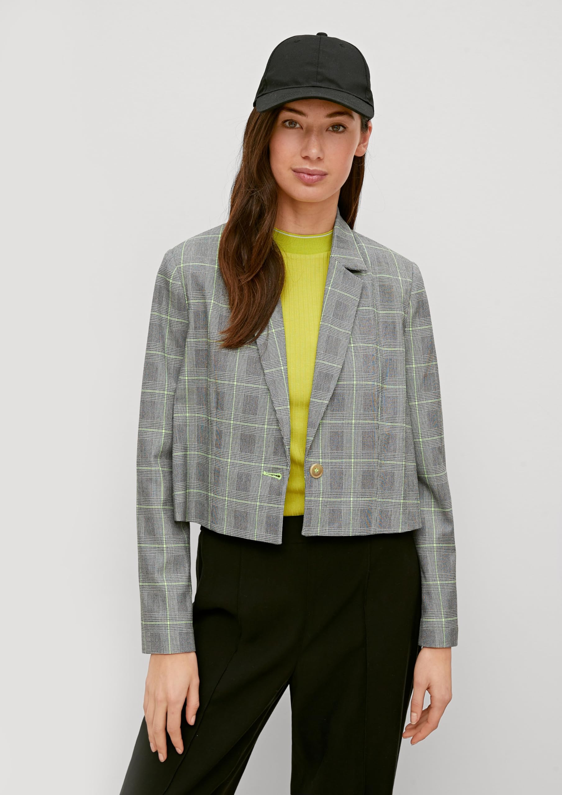 comma-blazers-blazer-damen-schiefergrau-gr-e-36 image 6