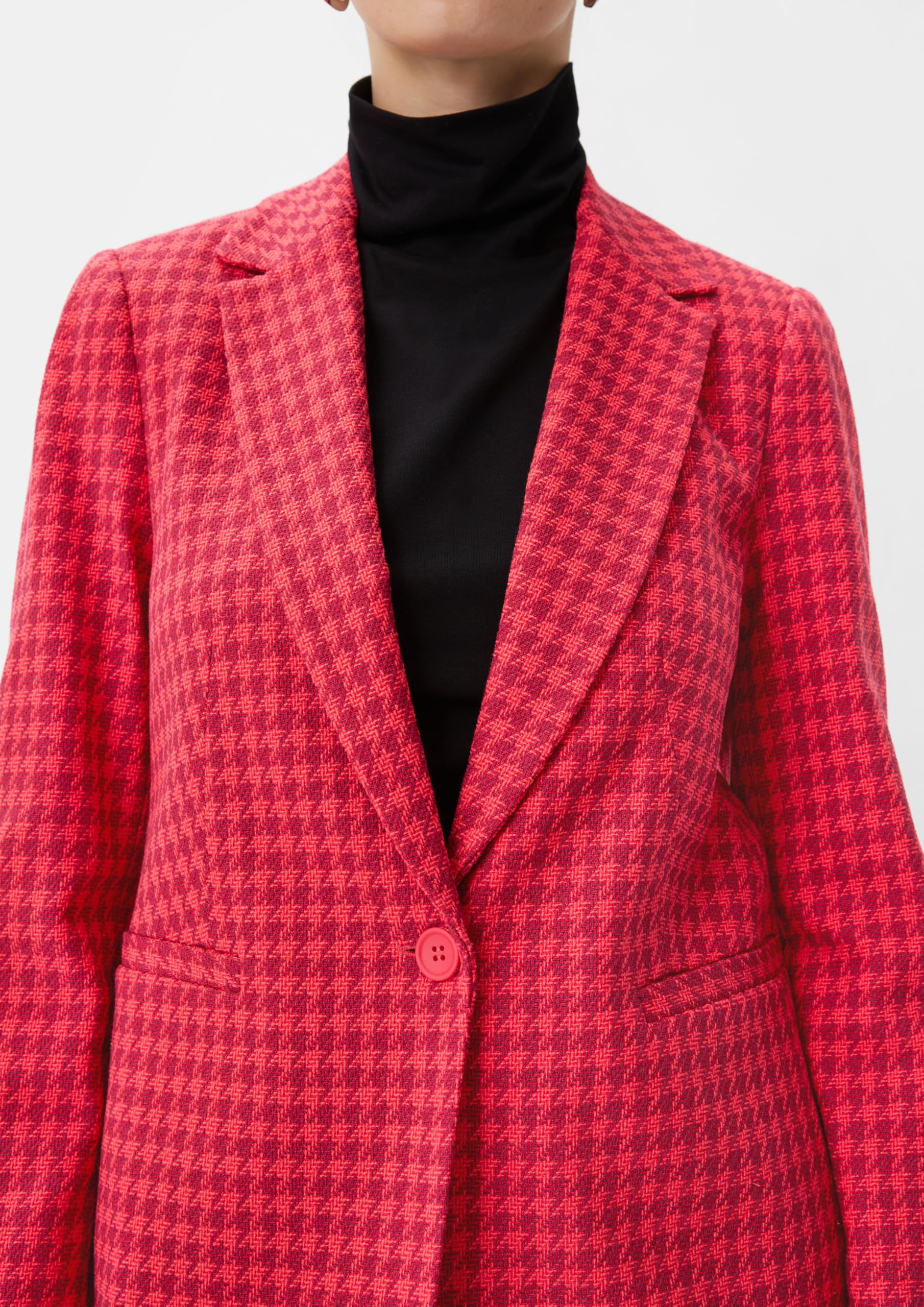comma-blazers-dobby-blazer-hahnentritt-muster image 4