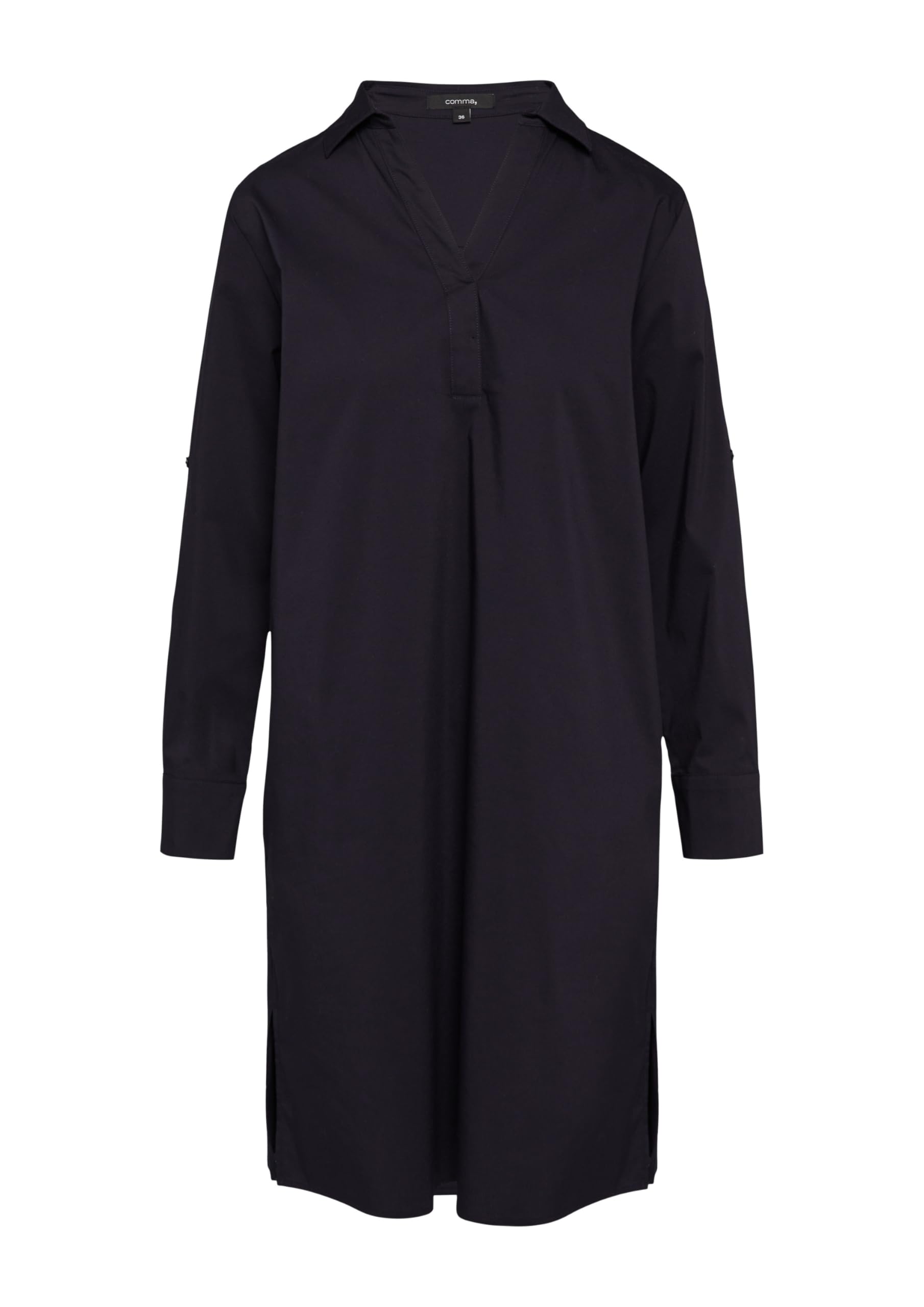 comma-businesskleid-gr-e-40-blau-midikleid-tunika image 4
