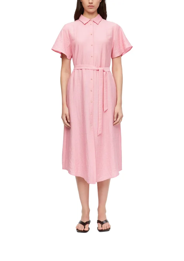 comma-kleid-relaxed-fit-abgerundeter-saum-gr-48 image 1