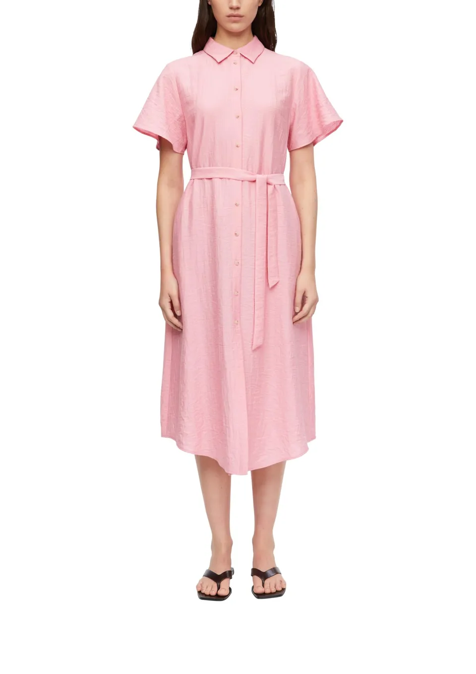 comma-kleid-relaxed-fit-abgerundeter-saum-gr-48 image 1