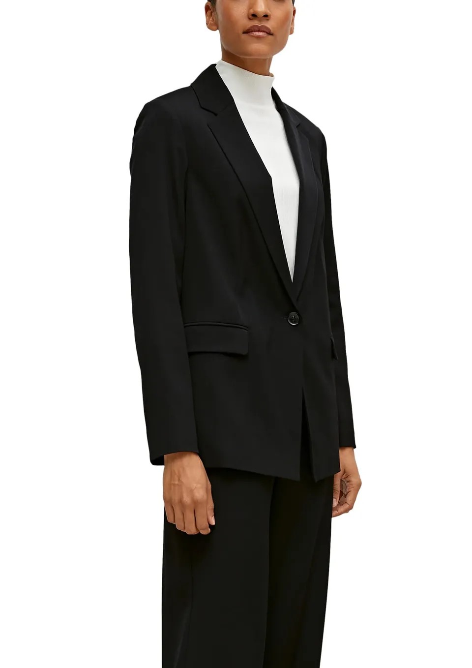 comma-blazers-2126424-blazer-schwarz-gr-46-viskose image 1