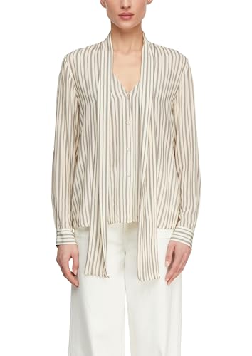 comma-blouses-bluse-viskose-gr-36-42-gestreift-schleifenkragen image 8