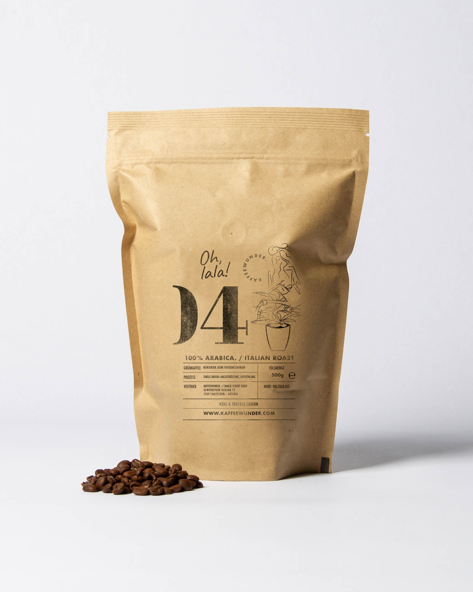 be-my-friend-kaffeewunder-no-4-kaffeebohnen-arabica-500-g image 1