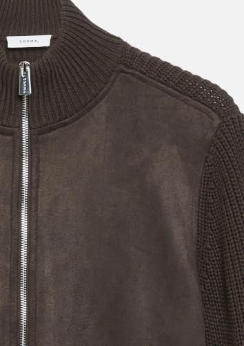 comma-knitwear-2184994-strickjacke-34-velours-patch image 6