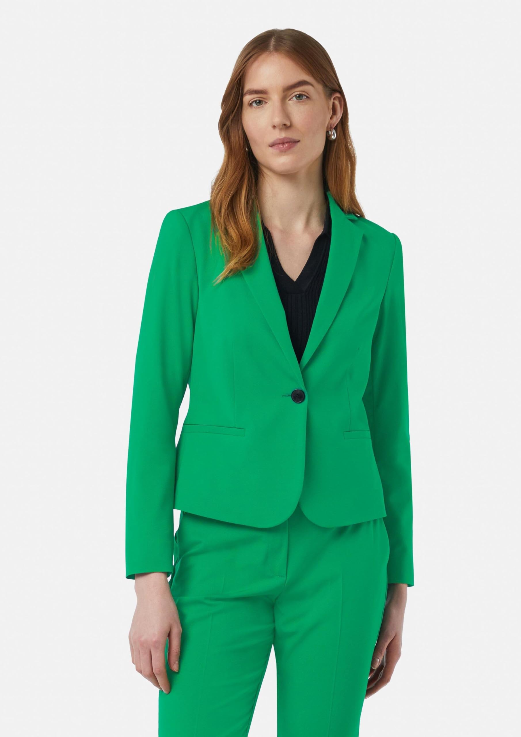 comma-blazer-tailliert-damenblazer-reverskragen-knopf image 7