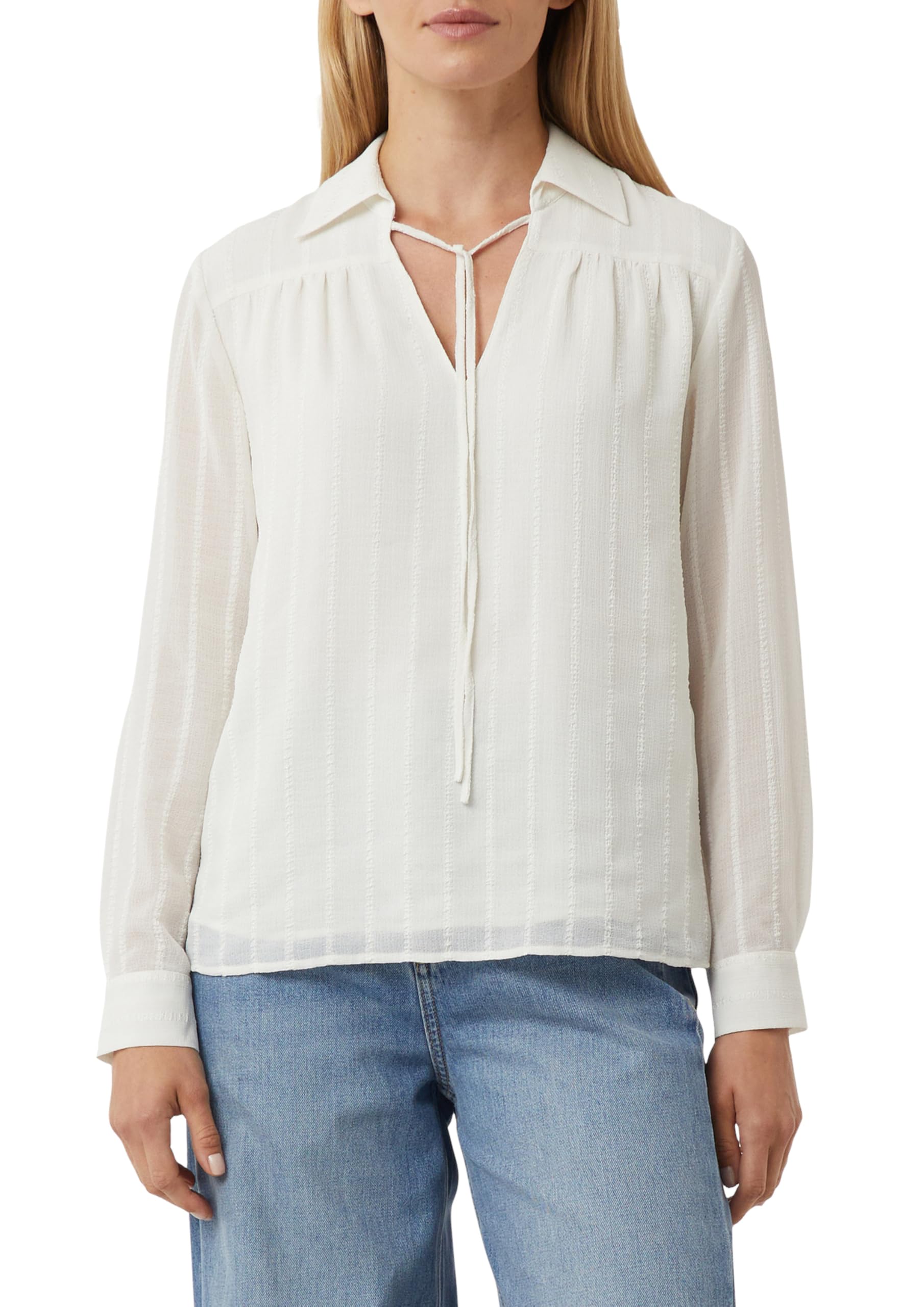 comma-2169307-hemdbluse-gr-e-38-mit-schleife image 1
