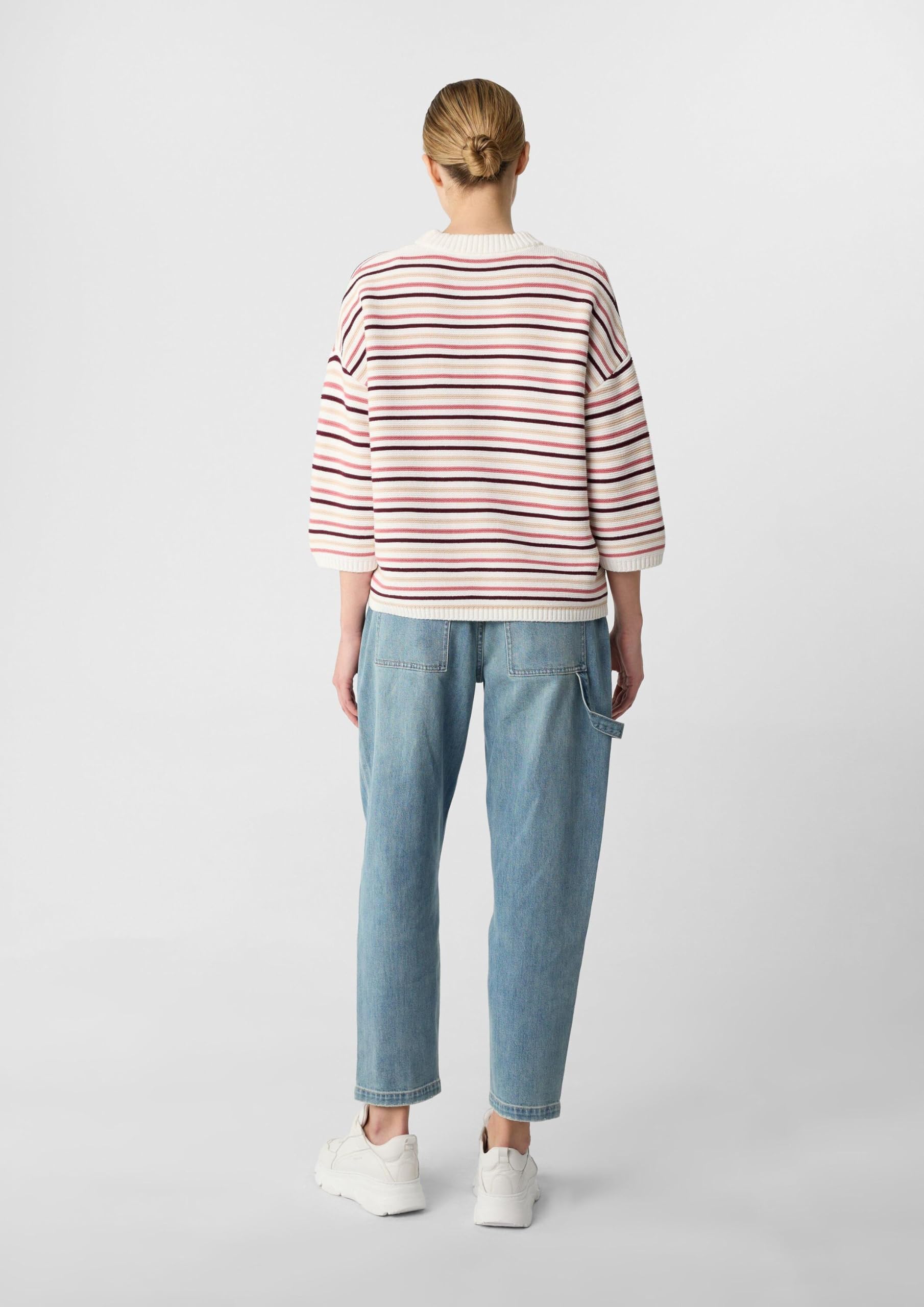 comma-knitwear-gestreifter-strickpullover-xs-relaxed-fit image 8