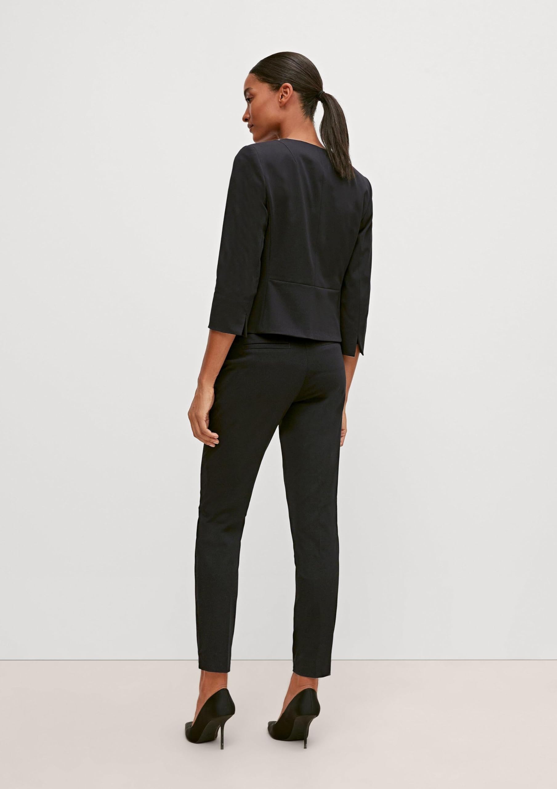 comma-blazer-kurz-slim-fit-viskosestretch image 7