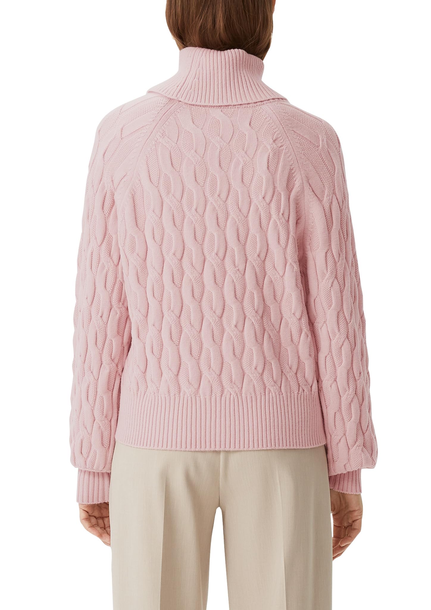 comma-pullover-strickmuster-gr-rollkragen-pfirsich image 2