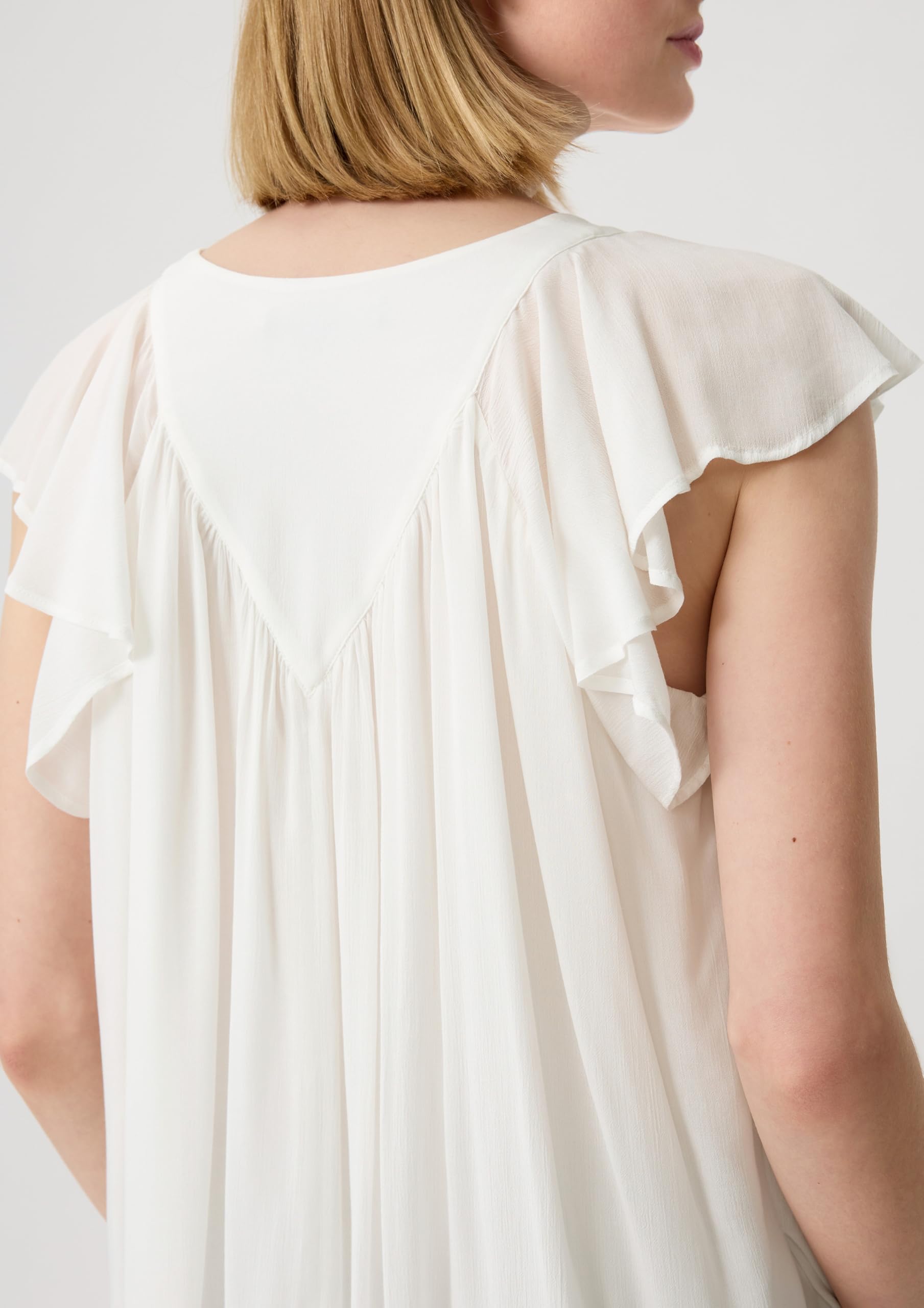 comma-cr-pe-bluse-mit-raffung-viskose-gr-40 image 5