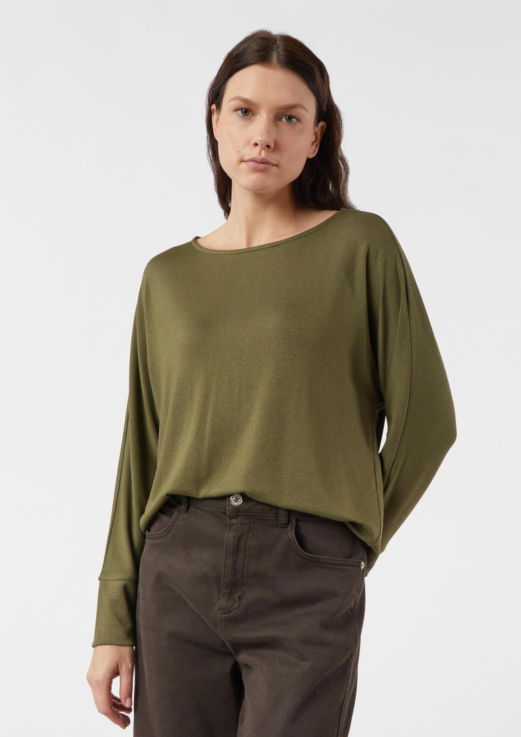 comma-2173414-t-shirt-langarm-relaxed-fit-42-olivgr-n image 6