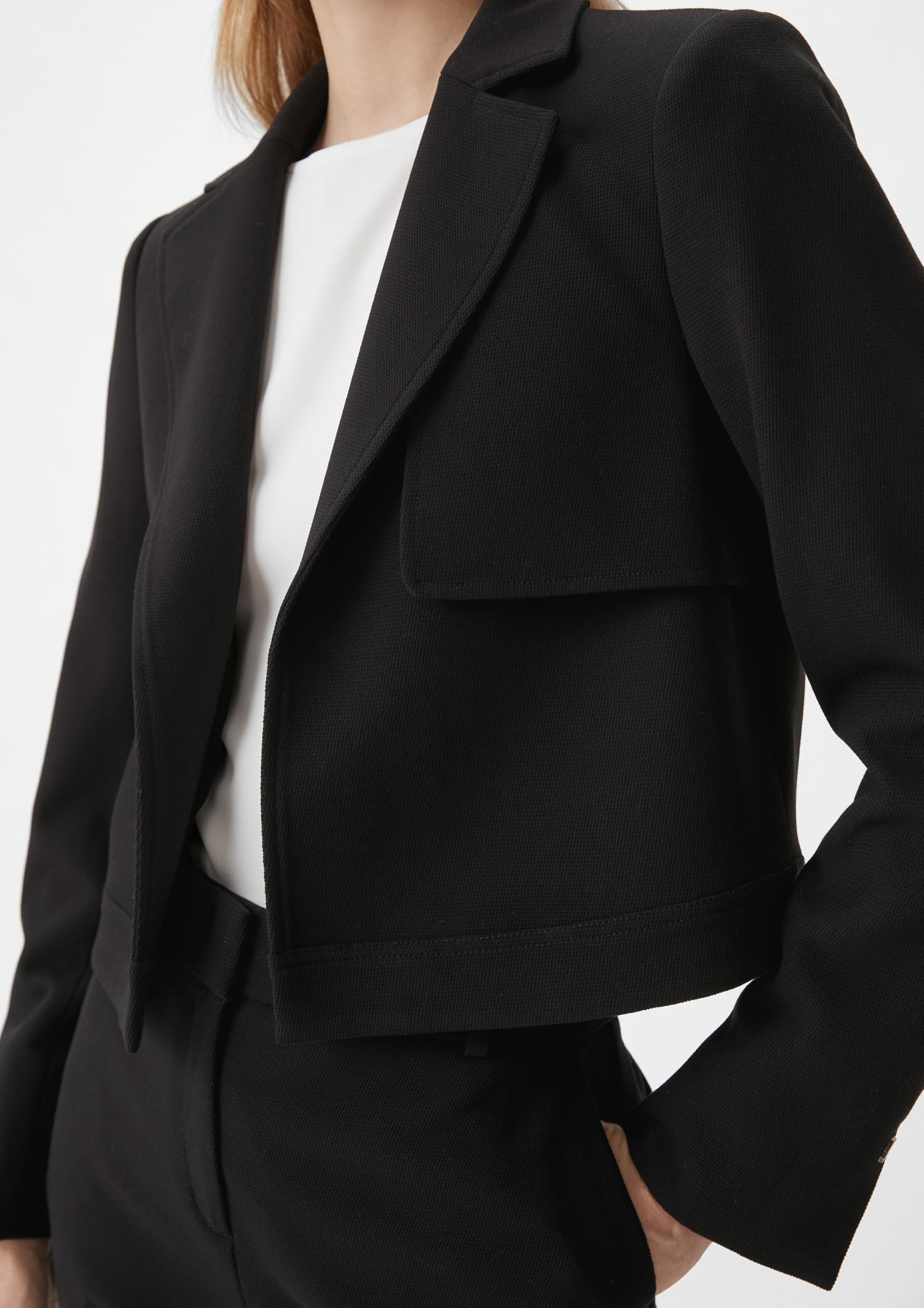 comma-blazer-kurz-viskosemix-schwarz-gr-e-36 image 5