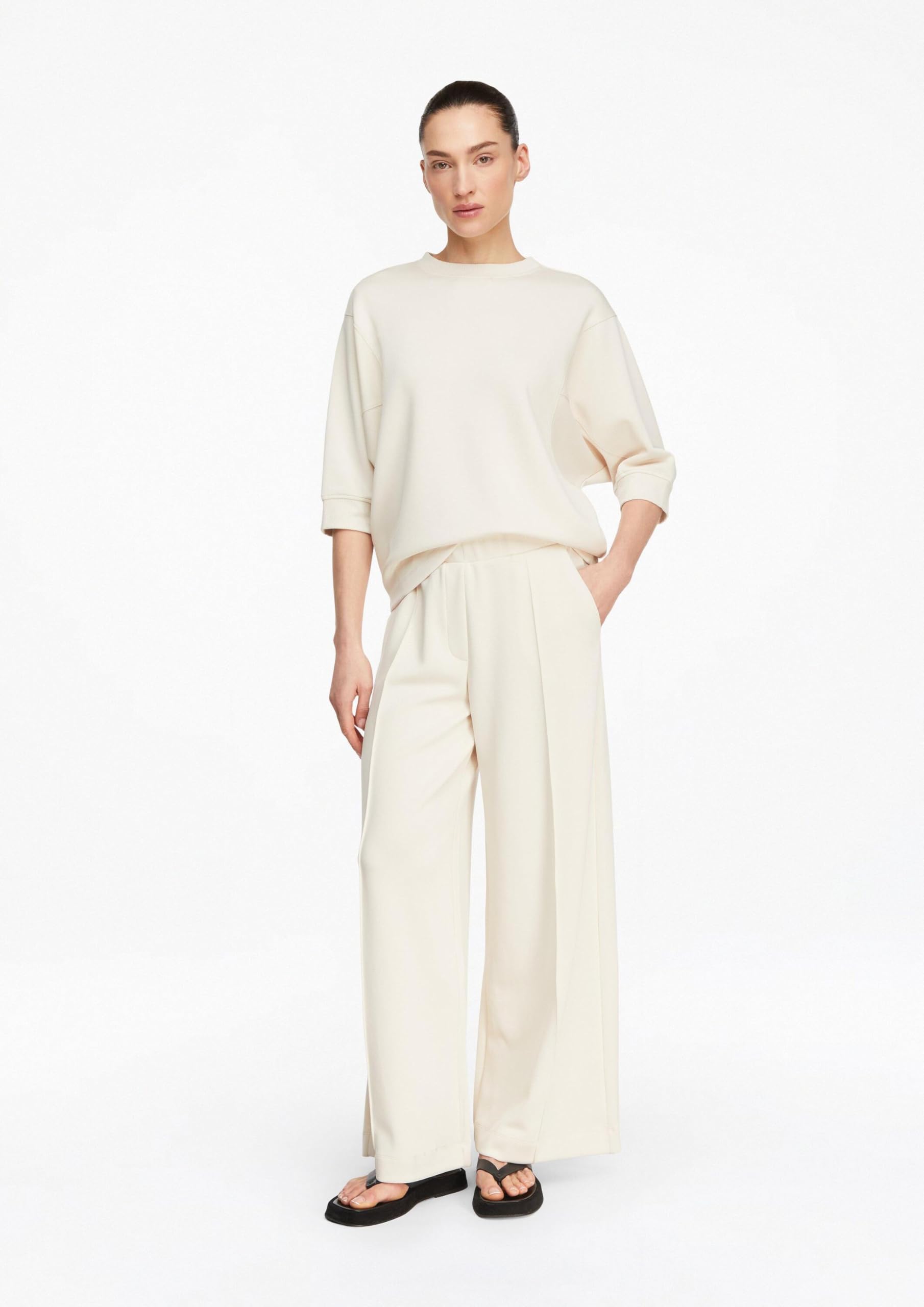 comma-hose-wide-leg-jersey-elastisch-damen image 7