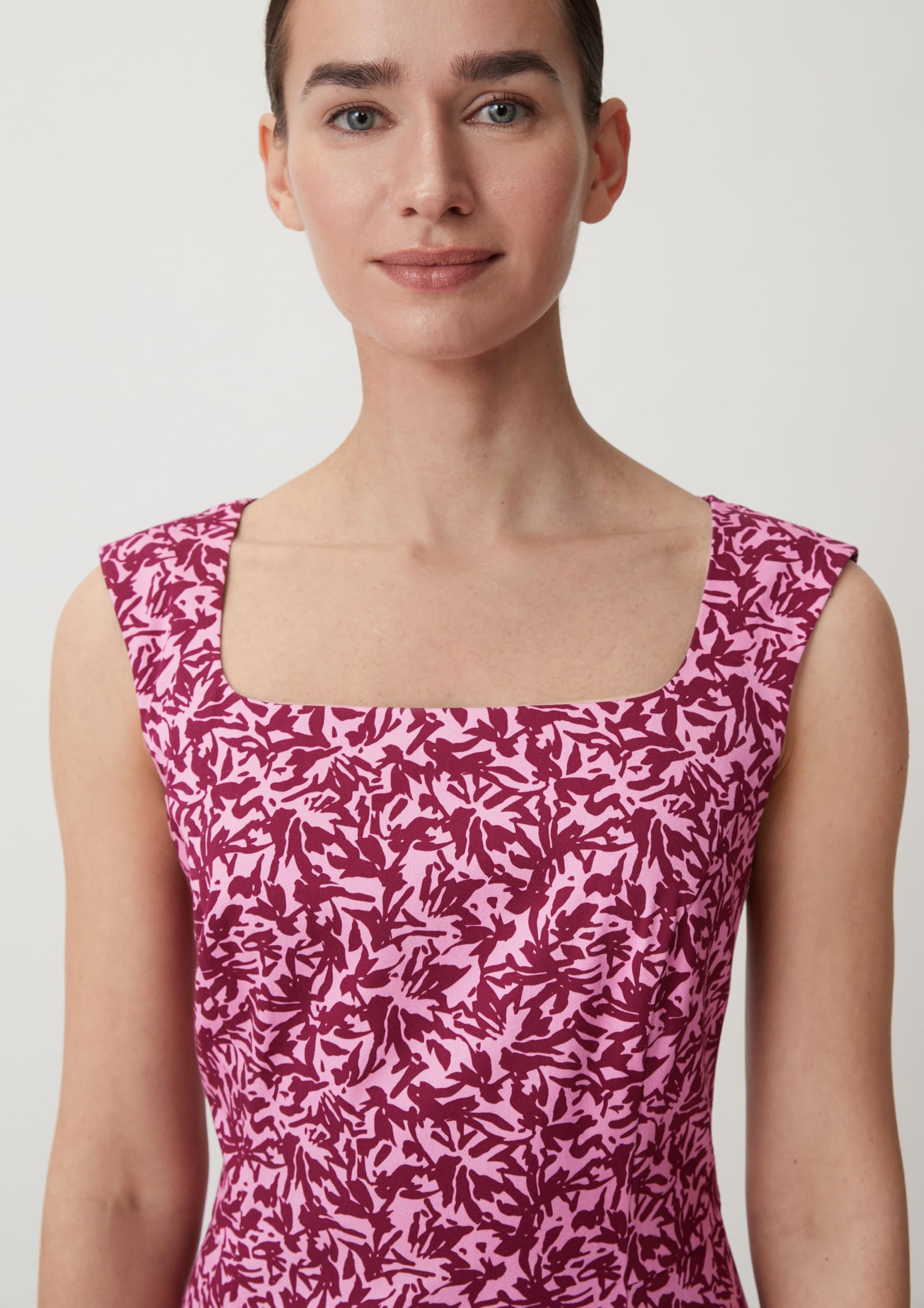 comma-kleid-baumwollstretch-gr-40-pink-kurz image 3
