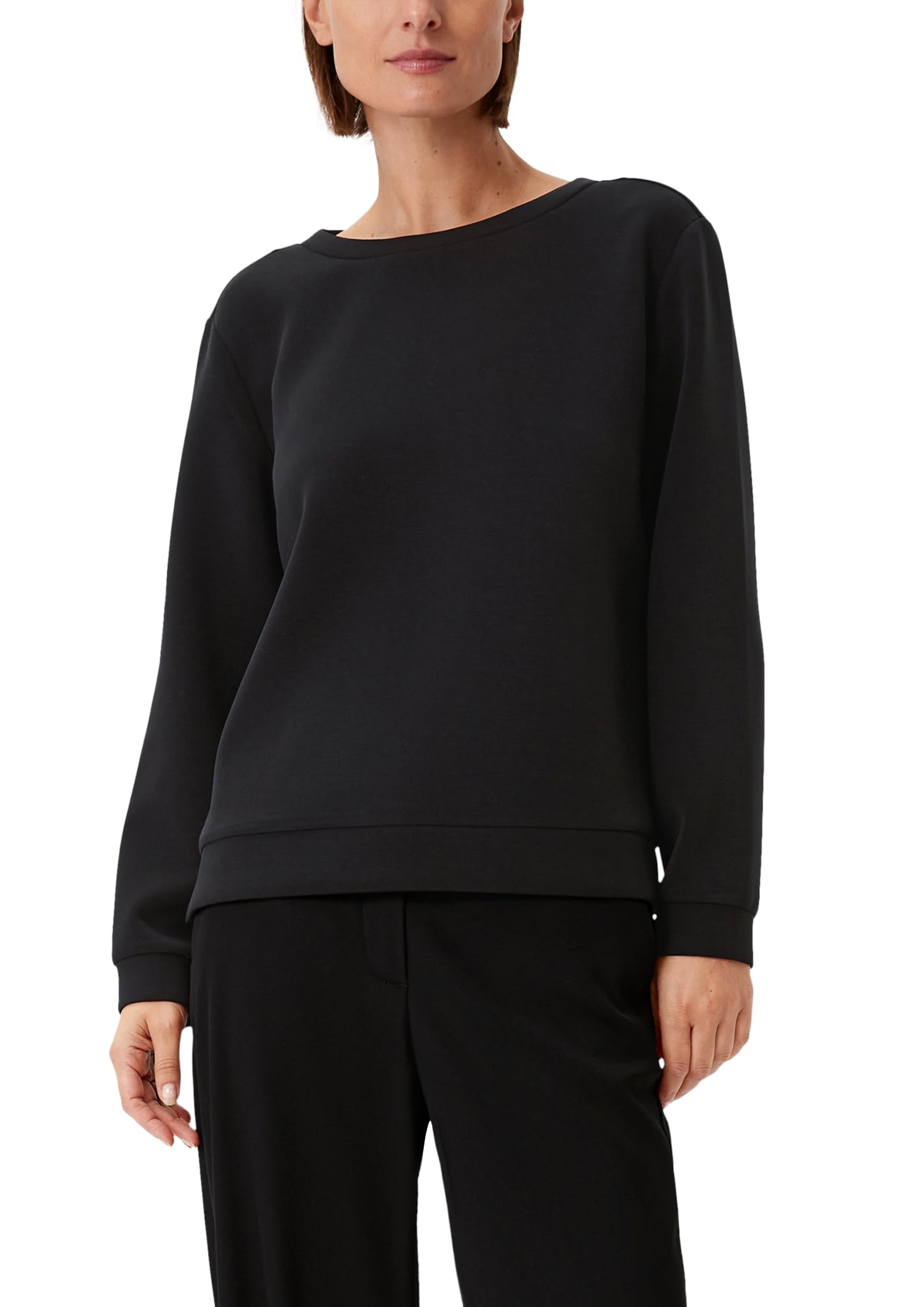 comma-2137917-sweatshirt-damen-aus-scuba image 1