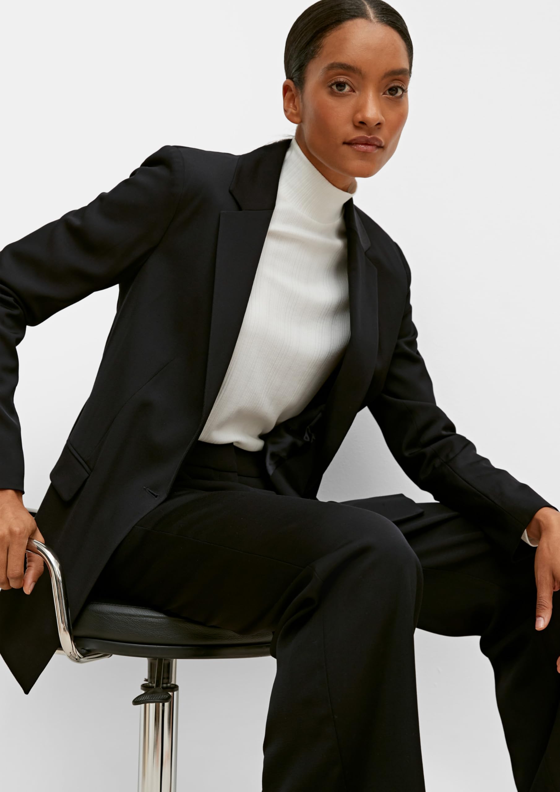 comma-blazers-2126424-blazer-schwarz-gr-46-viskose image 6